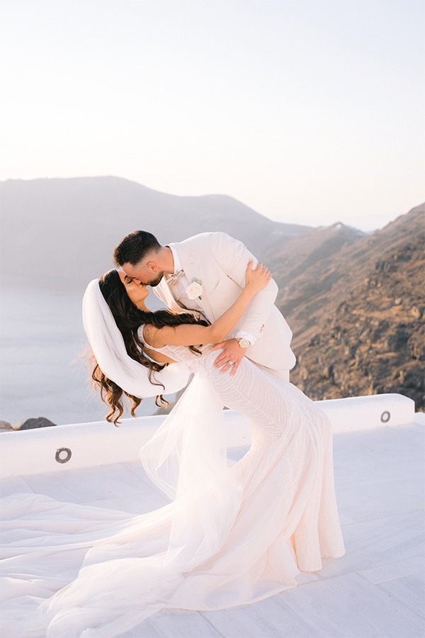Santorini Real Wedding - An Angelic Adventure