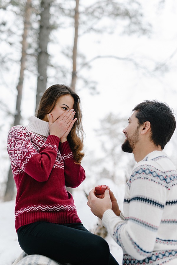 The World's Most Instagrammable Christmas Proposal Spots