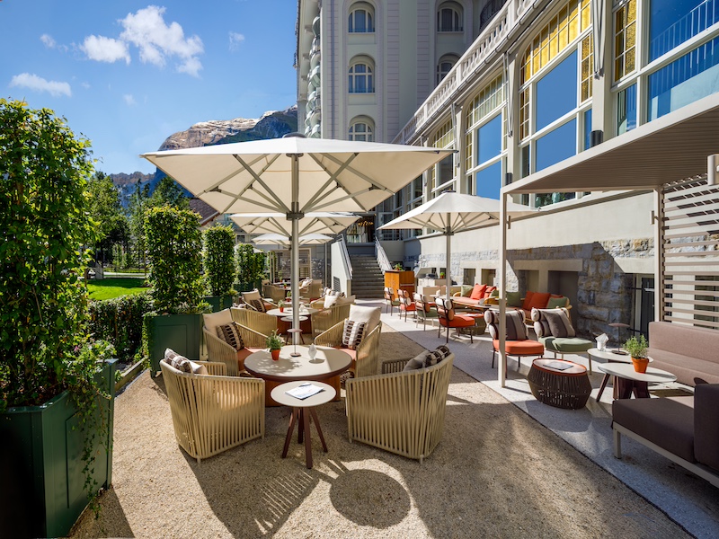 KEMPINSKI PALACE ENGELBERG - Palace Bar Terrace - 2 KEMPINSKI PALACE ENGELBERG - Palace Bar Terrace - 2