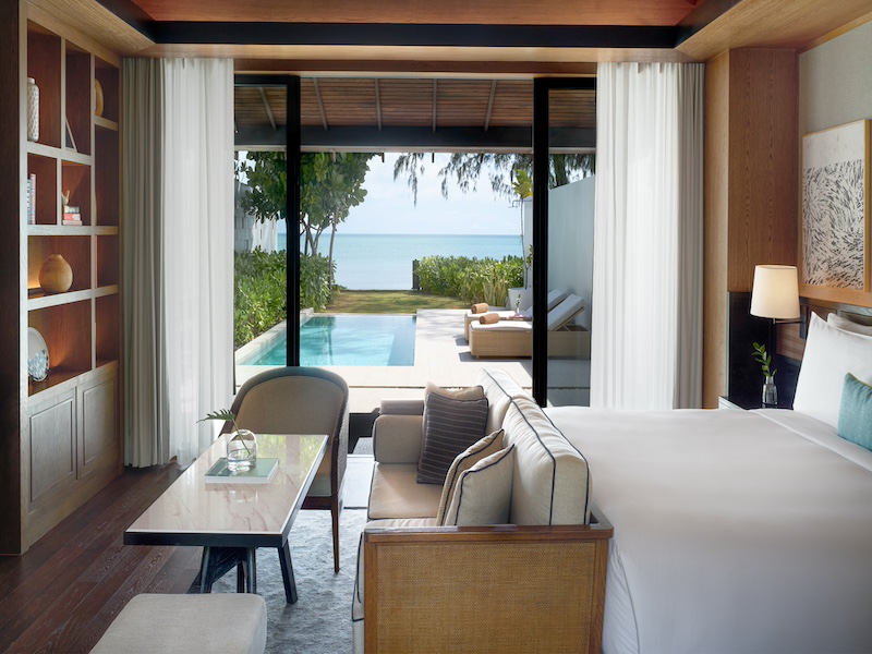 Kimpton Kitalay Samui__Ocean Front Pool Villa Bedroom Kimpton Kitalay Samui__Ocean Front Pool Villa Bedroom