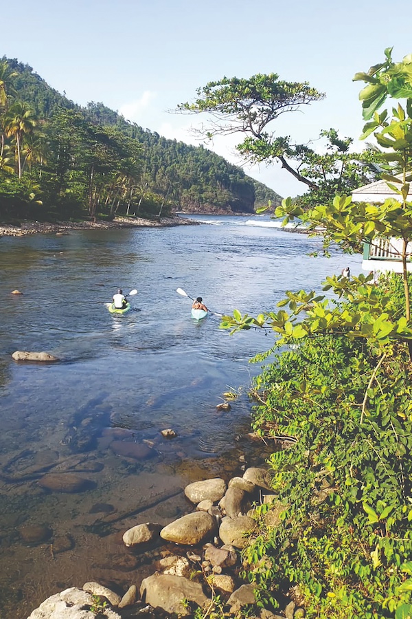 Kayaking on the river (1)