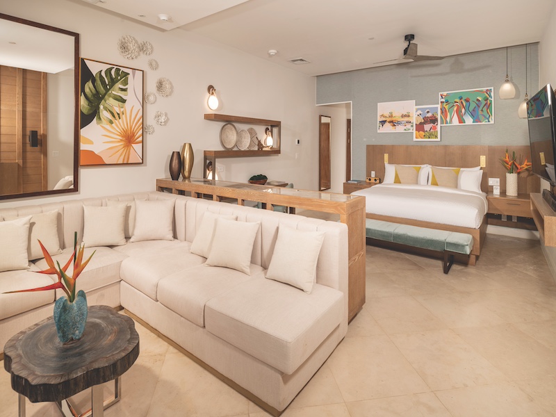 Sandals Dunns River - Tufa Terrace One Bedroom Skypool Butler Suite - Living Room (TSKY) Sandals Dunns River - Tufa Terrace One Bedroom Skypool Butler Suite - Living Room (TSKY)