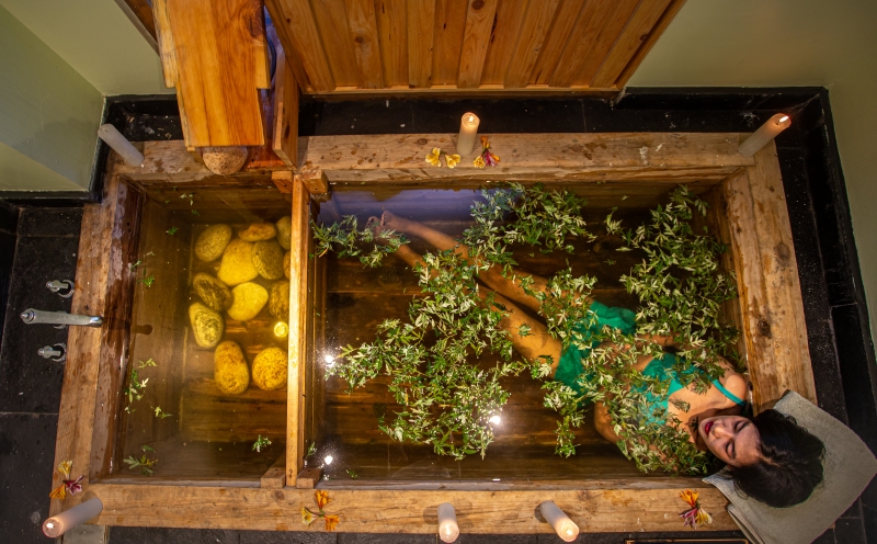 Bhutan Spirit Sanctuary Hotstone bath resized