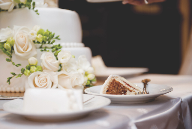 Beautiful,And,Tasty,Wedding,Cake,At,Wedding,Reception Beautiful and tasty wedding cake at wedding reception