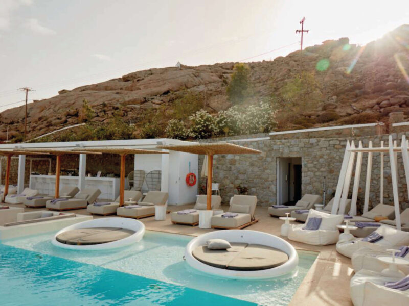Once in Mykonos Pool Once in Mykonos Pool